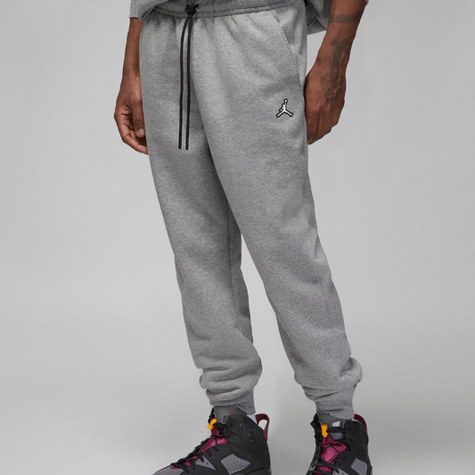 Jordan Essential Fleece Trousers in Grey color.